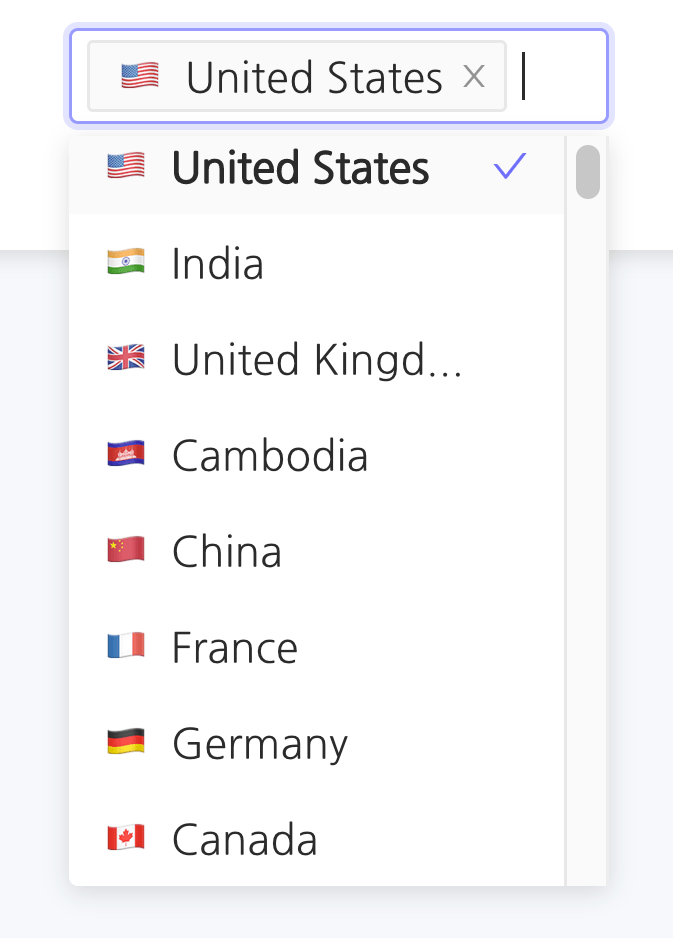 tiktok country search filter